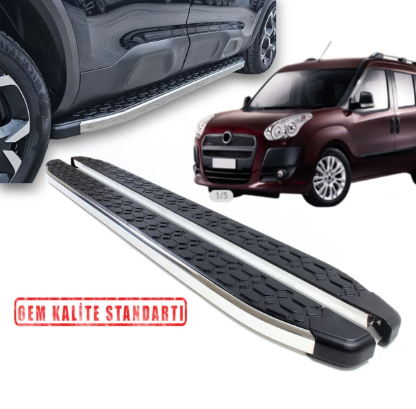 DOBLO 2000 2001 2002 2003 2004 2005 2006 2007 2008 2009 ARACA ÖZEL BLACKLİNE YAN BASAMAK - 1