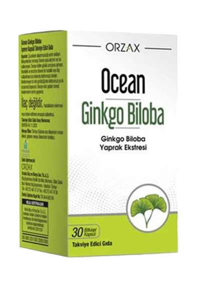 Ocean Ginkgo Biloba 30 Kapsül ürün görseli 1