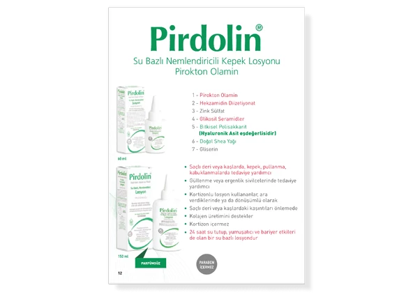 Dermadolin Pirdolin Su Bazlı Nemlendirici Losyon 150 ml - 2