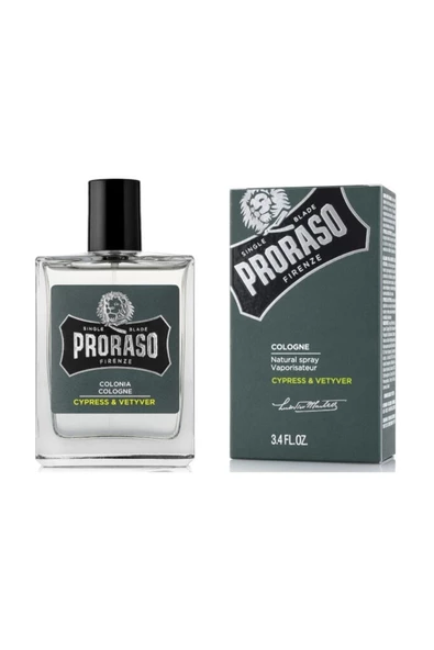 Proraso Eau De Cologne - Cypress & Vetyver 100 Ml