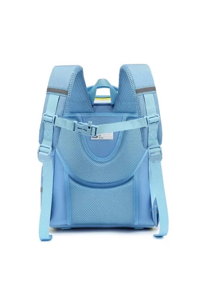 Hello Dragon Okul Çantası Omurga Koruyucu Açık Mavi - 4