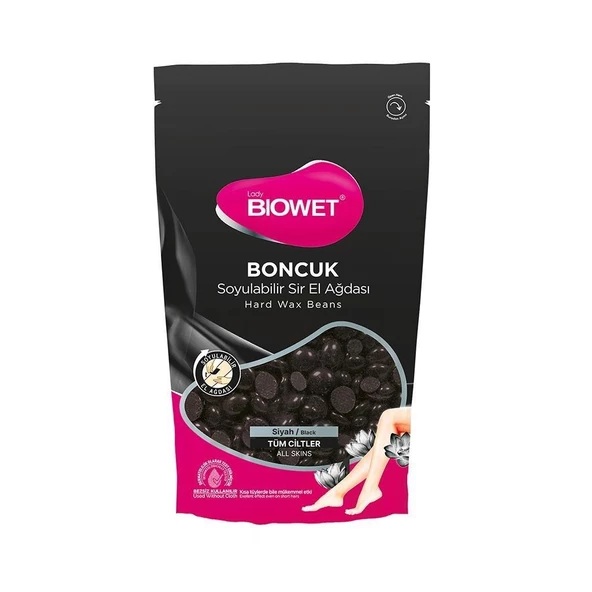 Biowet Boncuk Soyulabilir Sir El Ağdası Tüm Ciltler İçin Siyah 1000 g