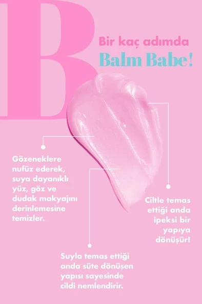 Monde Femme Makyaj Temizleyici Balm - Resim 2