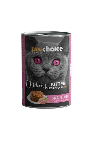 Pro Choice Kitten Tavuklu Yavru Konserve Kedi Maması 400 gr