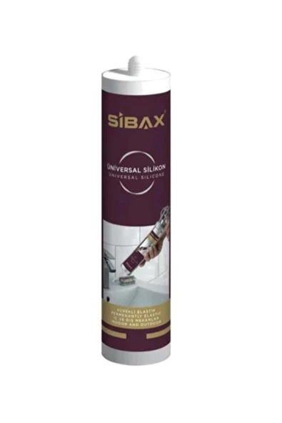 SİBAX ÜNİVERSAL SİLİKON ŞEFFAF 280gr LS66