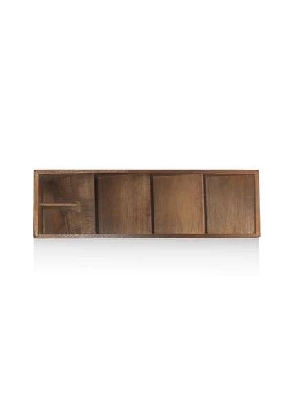 The Mia Natura Akasya Bölmeli Kaşıklık 40x12x6 cm - 3