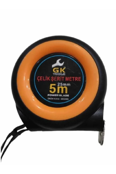 Şerit Metre 5mx25mm Cırt Cırtlı