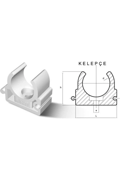 Fırat Pprc 20 Mm Tekli Kelepçe - 2