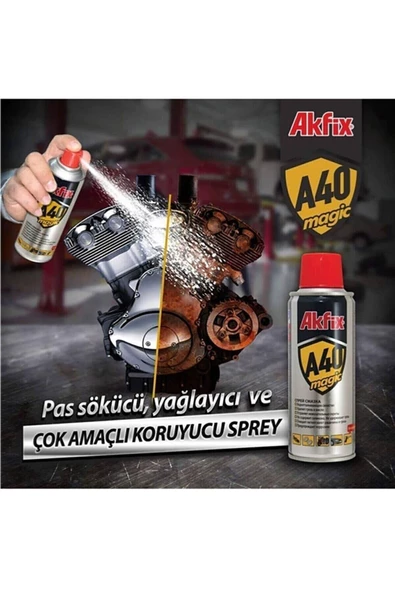 A40 Yağlayıcı-pas Önleyici Sprey 400 ml - 2
