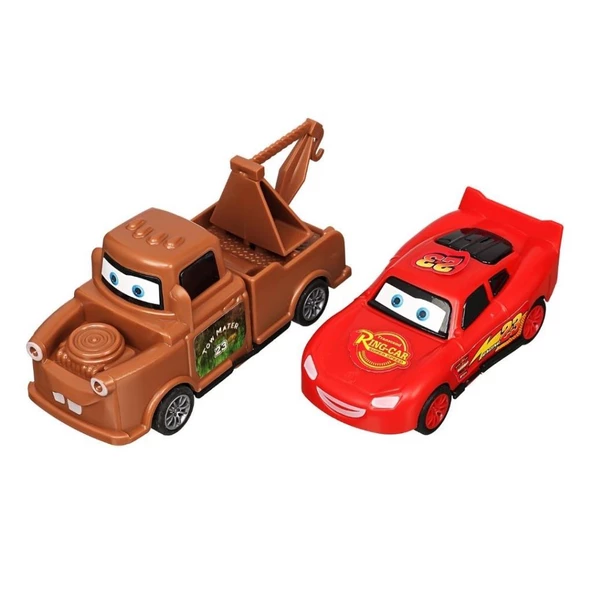 Çek Bırak Şimşek McQueen 9 Cm - BP-022 - 2