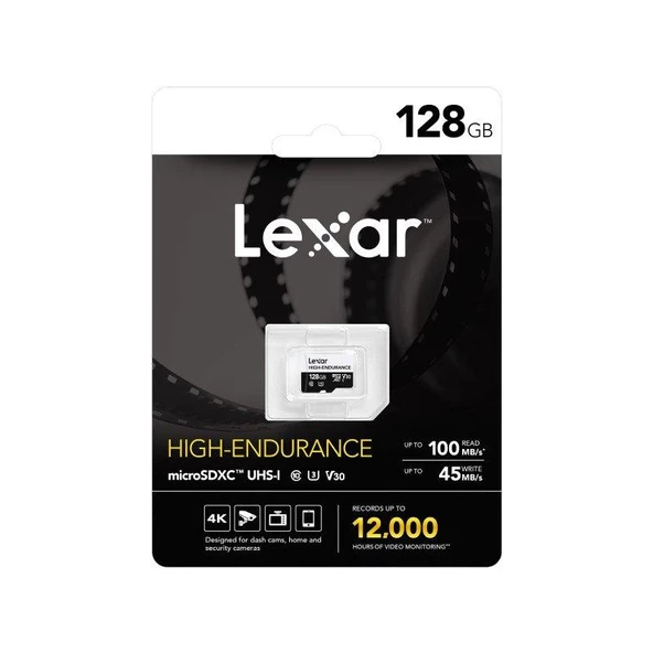 Lexar High Endurance 128gb Micro SD 100MB V30 4K Hafıza Kartı - 2
