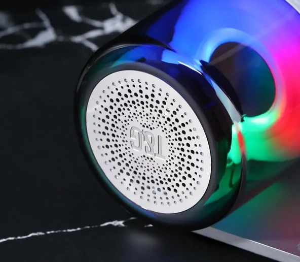 T&G 369 Taşınabilir Mini Bluetoot Hoplarlör Rgb Işıklı - 4