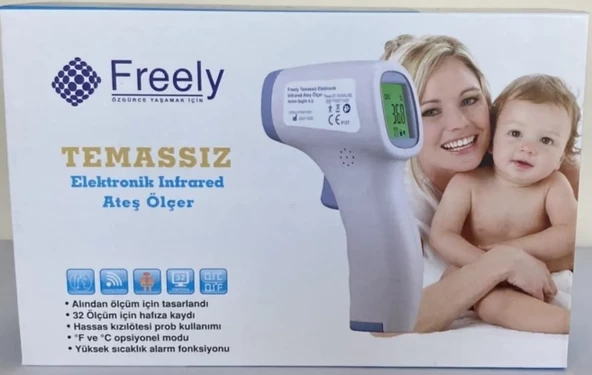 FREELY Temassız Elektronik İnfrared Ateş Ölçer