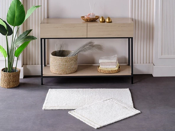 DOQU BANYO PASPASI DORA KREM-VİZON 60X100 - 2
