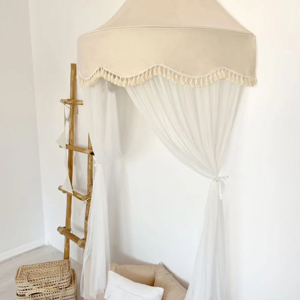 Pamuka Natural 100 Cm Duvar Tentesi - Resim 2