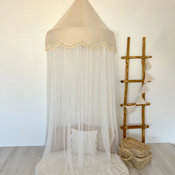 Pamuka Natural 100 Cm Duvar Tentesi - Resim 4