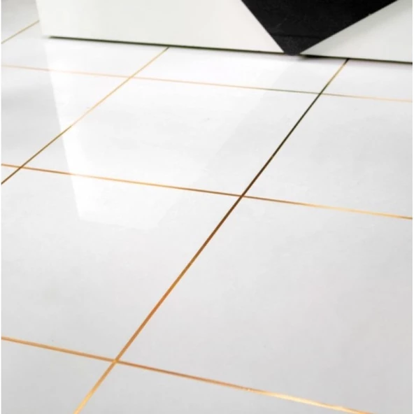 0.5 Cm 50 Metre Gold Fayans Arası Şerit Bant - 4