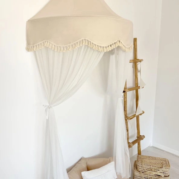 Pamuka Natural 100 Cm Duvar Tentesi - Resim 5