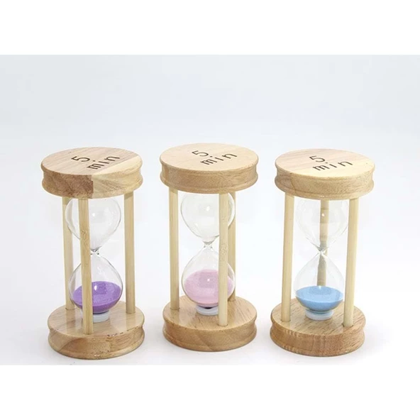 Ahşap Kumsaati 5 Dk - Resim 2