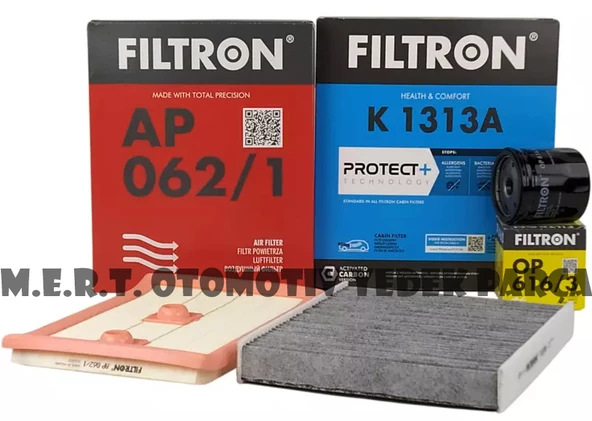 Skoda Fabia 1.2 TSI FİLTRON Filtre Bakım Seti (2015-2018) CJZ