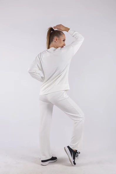 Çımalı Eşofman Takımı Likralı Rahat Kalıp - 2