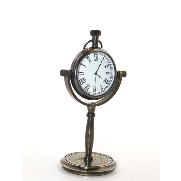 Masa Üstü Pirinç Saat - 2