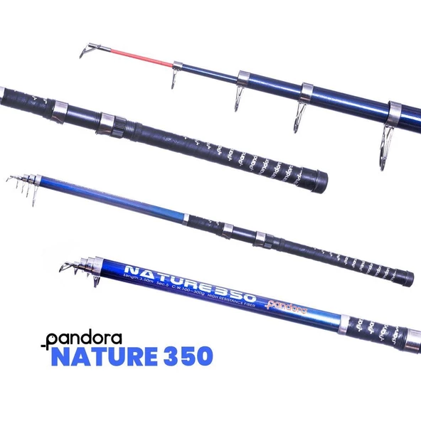 Pandora Nature 350 cm 100-300 gr Teleskobik Olta Kamışı