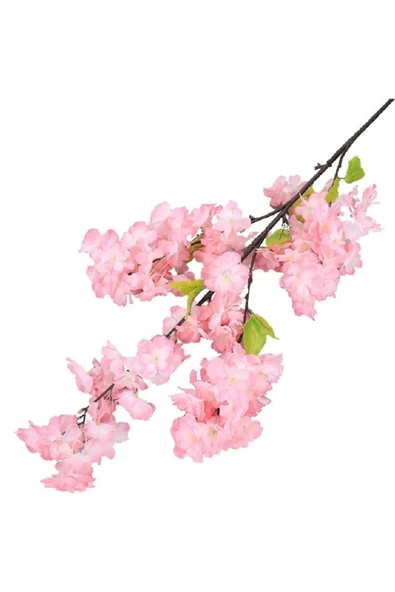 Yapay Çiçek Bahar Dalı Japon Kiraz Çiçeği 90 Cm Pembe - 2