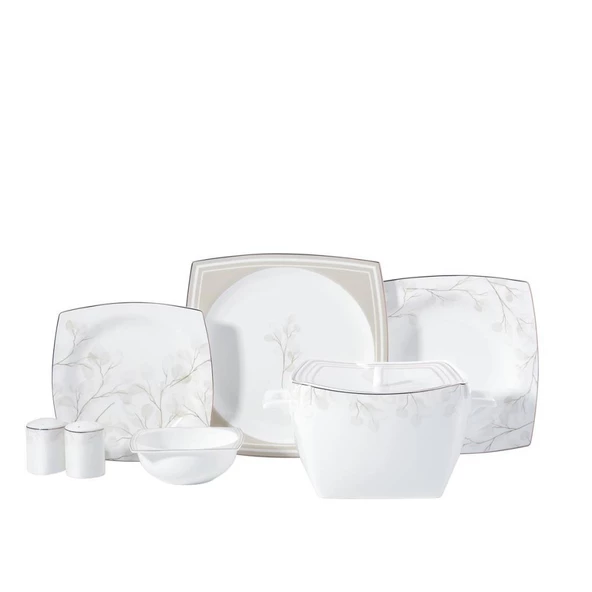 KORKMAZ A8461 BONE SEL.60 P YEMEK TAKIMI (KARE) - 2
