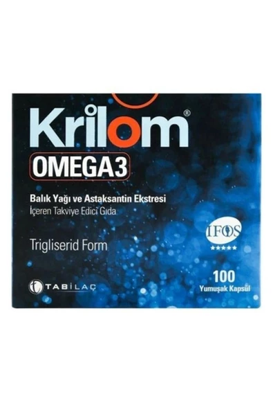 Krilom Omega-3 100 Yumuşak Kapsül