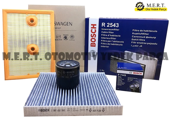 Seat Leon 1.2 Tsı Ve 1.4 Tsı Filtre Bakım Seti 2013-2018 (538912824) ürün görseli