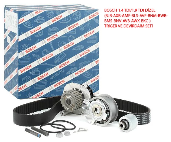 Seat Cordoba 1.4 Tdı Dizel Bosch Triger Seti ve Devirdaim