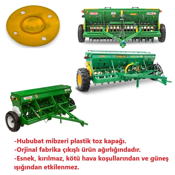 Hububat Mibzer Tohum Depo Toz Kapağı-4 Adet - 2