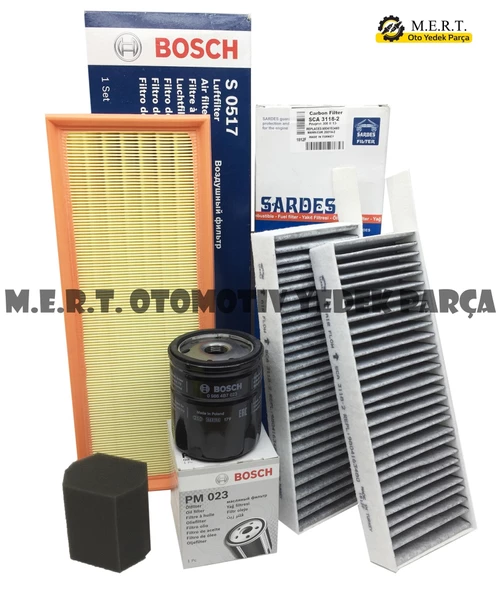 Peugeot 308 1.2 Puretech Filtre Bakım Seti 130Hp