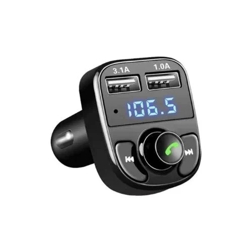 NKT GROUP HL-19680 X8 12-24 Volt FM Transmitter Hızlı Şarj Destekli Çift USB/SD/Bluetooth - 2