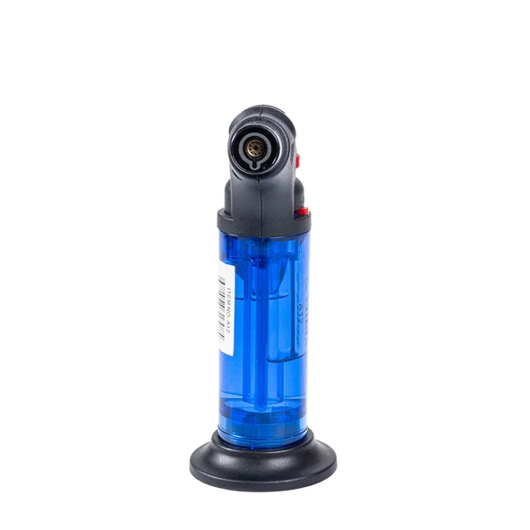 Doldurulabilir Pürmüz Çakmak - Torch - Metal Başlıklı - A12 - Mavi - 3
