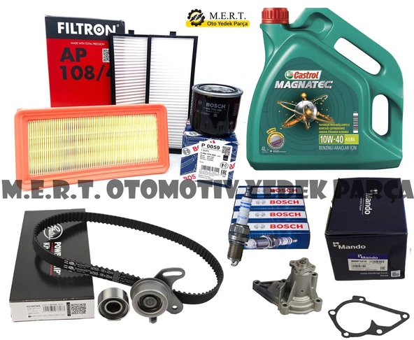 Getz 1.4 Komple Bakım Seti Triger Devirdaim Filtre Buji
