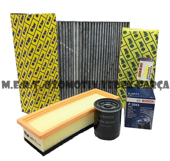 Fiat Punto 1.2 Benzinli Filtre Bakım Seti (2005-2016) ürün görseli