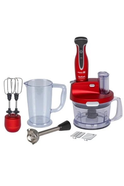 Tefal Powelix Activflow Pro 1000 W Kırmızı Blender Seti ürün görseli