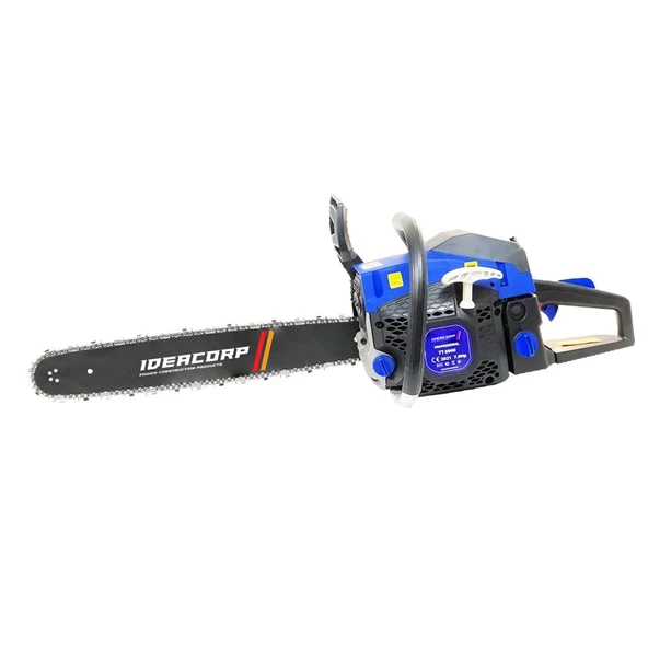 Benzinli Testere 13 Hp Çift Egzozlu 62Cc Ağaç Odun Kesme Makinesi Motorlu Testere Orman Motoru Bıçkı - 3