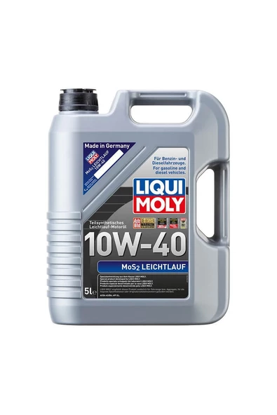 Liqui Moly Mos2 Leichtlauf 10W-40 Motor Yağı 5 L