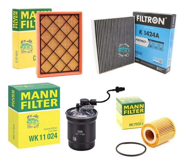 Focus 4 1.5 EcoBlue Dizel Manuel Vites Filtre Bakım Seti ürün görseli 1