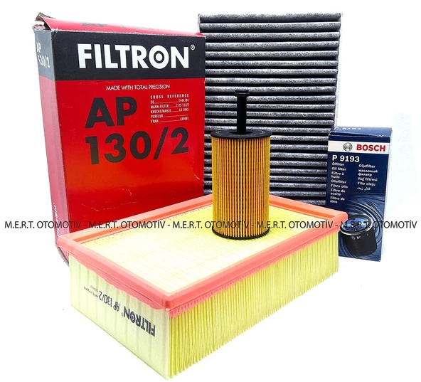 Peugeot 307 1.6 16V Benzinli Filtre Bakım Seti (2001-2003) ürün görseli