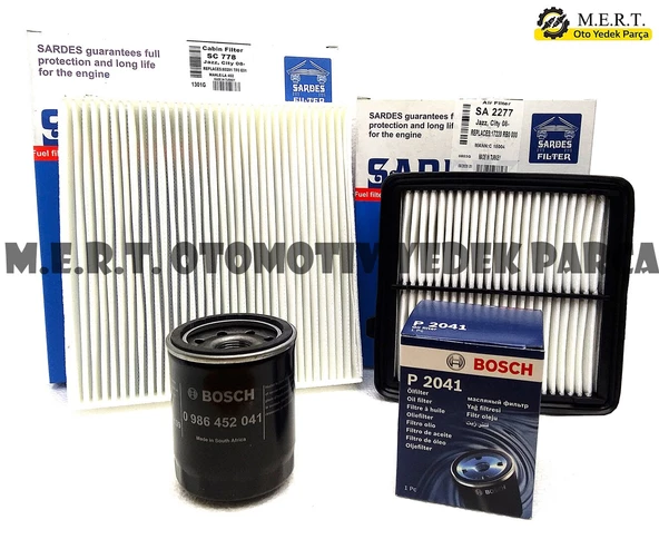 Honda City 1.4 Filtre Bakım Seti (2009-2011)