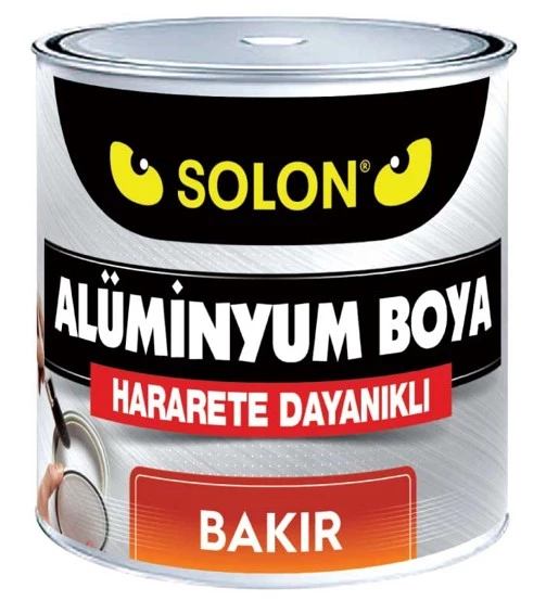 Isıya Dayanıklı Alüminyum Yaldız Boya Bakır 500 Ml.