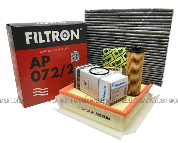 Opel Corsa E 1.2 / 1.4 Benzinli Filtre Bakım Seti Otomatik Vites ürün görseli