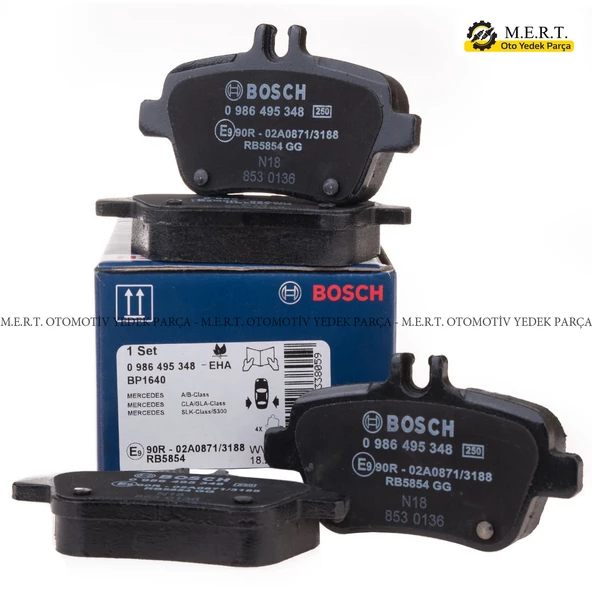 Mercedes W117 Cla Arka Fren Balata Takımı Bosch Marka