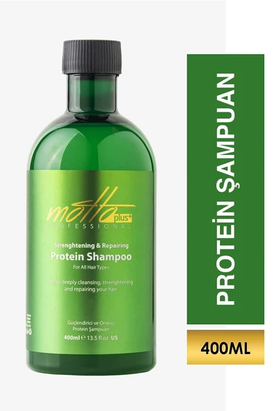 Motto Plus Professional Güçlendirici Ve Onarıcı Protein Şampuan 400 Ml - 2