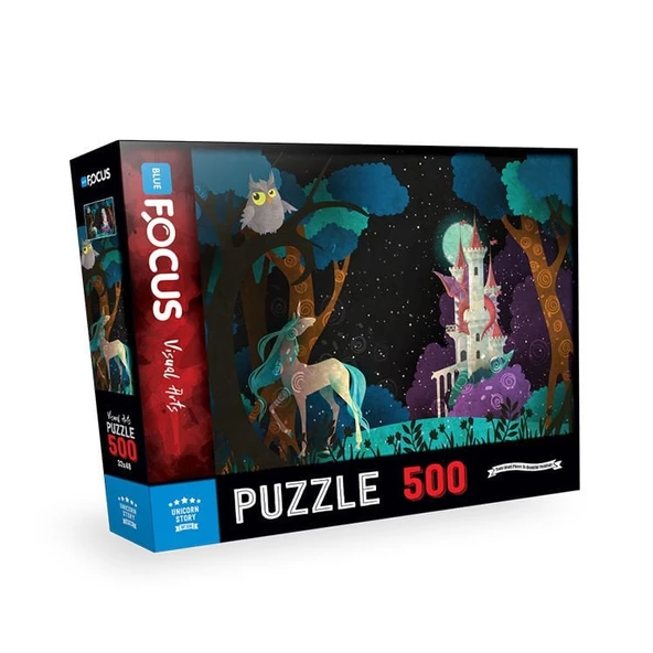 500 PARÇA PUZZLE - UNICORN STORY (TEK BOYNUZLU AT HİKAYESİ)