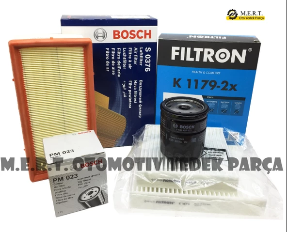 Peugeot 208 1.2 Vti Filtre Bakım Seti (2012-2015) ürün görseli